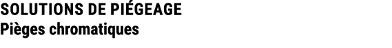 SOLUTIONS DE PI GEAGE Pi ges chromatiques 