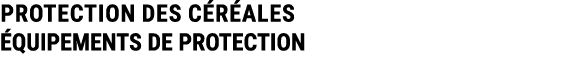 PROTECTION DES c r ales QUIPEMENTS DE PROTECTION