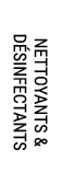 NETTOYANTS & D SINFECTANTS