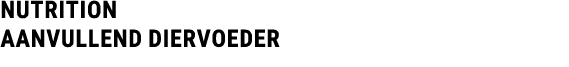 NUTRITION Aanvullend DIERVOEDER