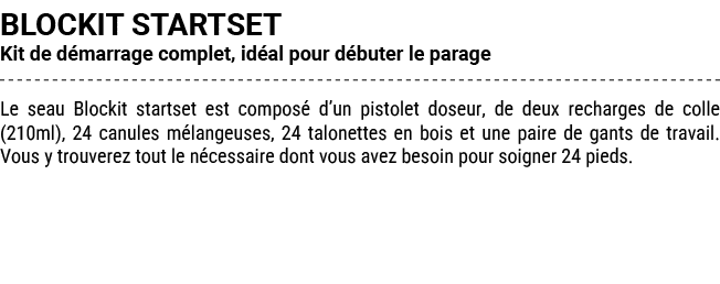 BLOCKIT STARTSET Kit de d marrage complet, id al pour d buter le parage Le seau Blockit startset est compos d’un pis...