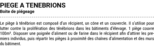 PIEGE A TENEBRIONS Boite de pi geage Le pi ge  t n brion est compos  d’un r cipient, un c ne et un couvercle. Il s’u...