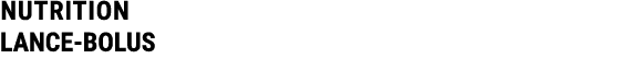 NUTRITION LANCE BOLUS 