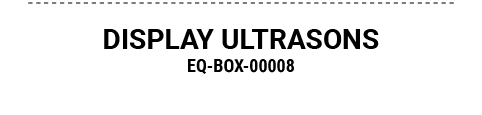 DISPLAY ULTRASONS EQ BOX 00008