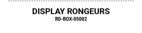 DISPLAY RONGEURS RD BOX 05002 