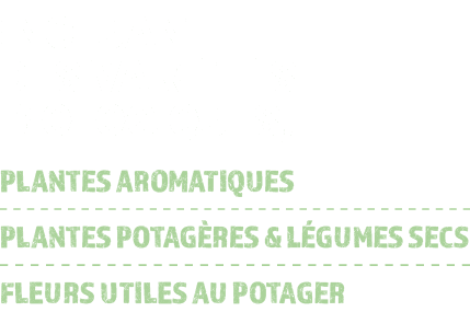 INCLUANT DES VARI T S BIOLOGIQUES, PLANTES AROMATIQUES PLANTES POTAG RES & L GUMES SECS FLEURS UTILES AU POTAGER