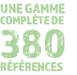 UNE GAMME COMPL TE DE 380 R F RENCES