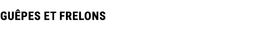 GU PES ET FRELONS