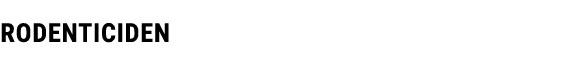 RODENTICIDEN