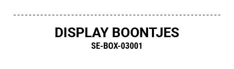 DISPLAY BOONTJES SE BOX 03001