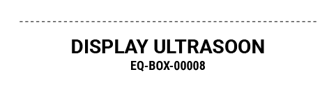 DISPLAY ULTRASOON EQ BOX 00008