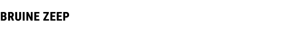 BRUINE ZEEP