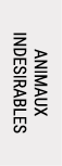 ANIMAUX INDESIRABLES