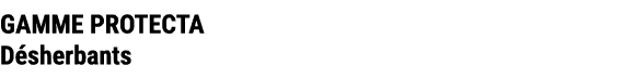 GAMME PROTECTA D sherbants
