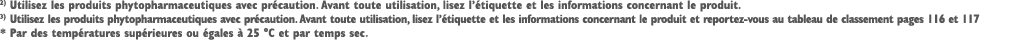 2) Utilisez les produits phytopharmaceutiques avec pr caution. Avant toute utilisation, lisez l’ tiquette et les info...