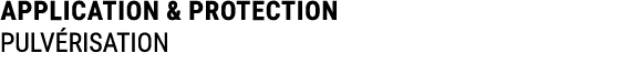 APPLICATION & PROTECTION PULV RISATION